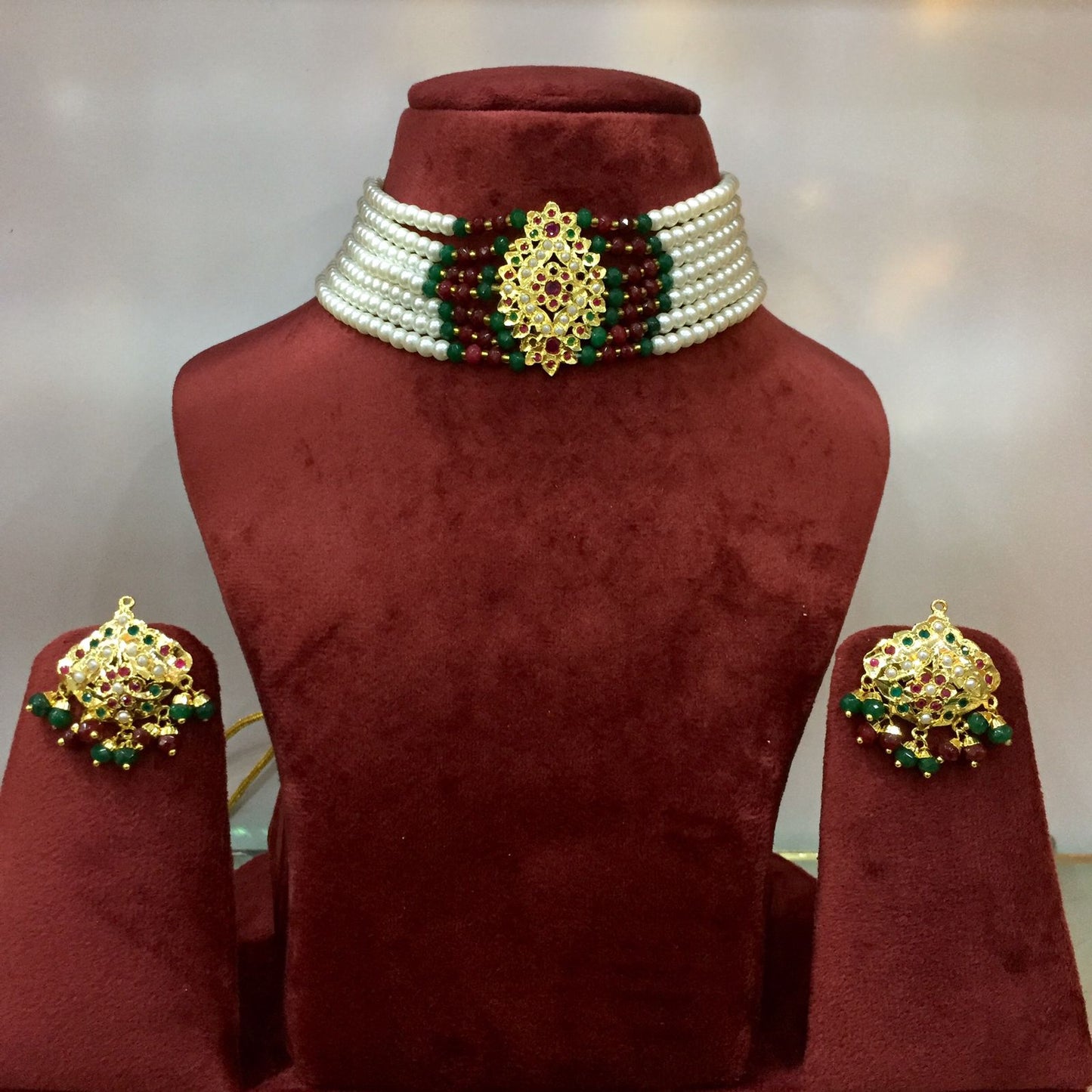 Jadau choker set 46745788