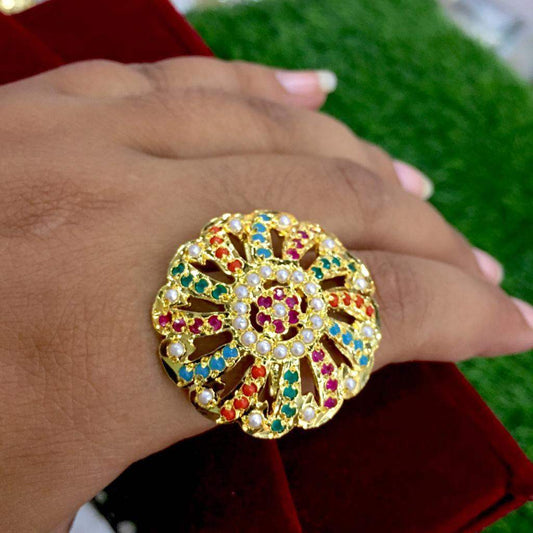 Jadau Rings 5685457 - Vijay & Sons