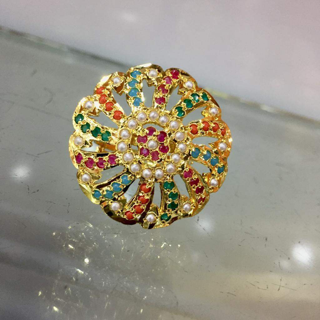 Jadau Rings 5685457 - Vijay & Sons