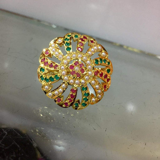 Jadau Rings 35787439 - Vijay & Sons
