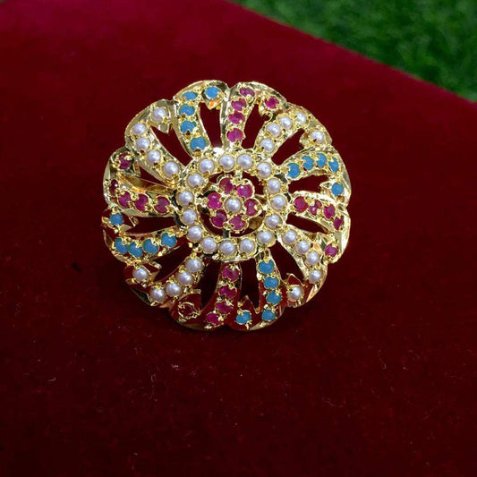 Jadau Rings 34754456 - Vijay & Sons