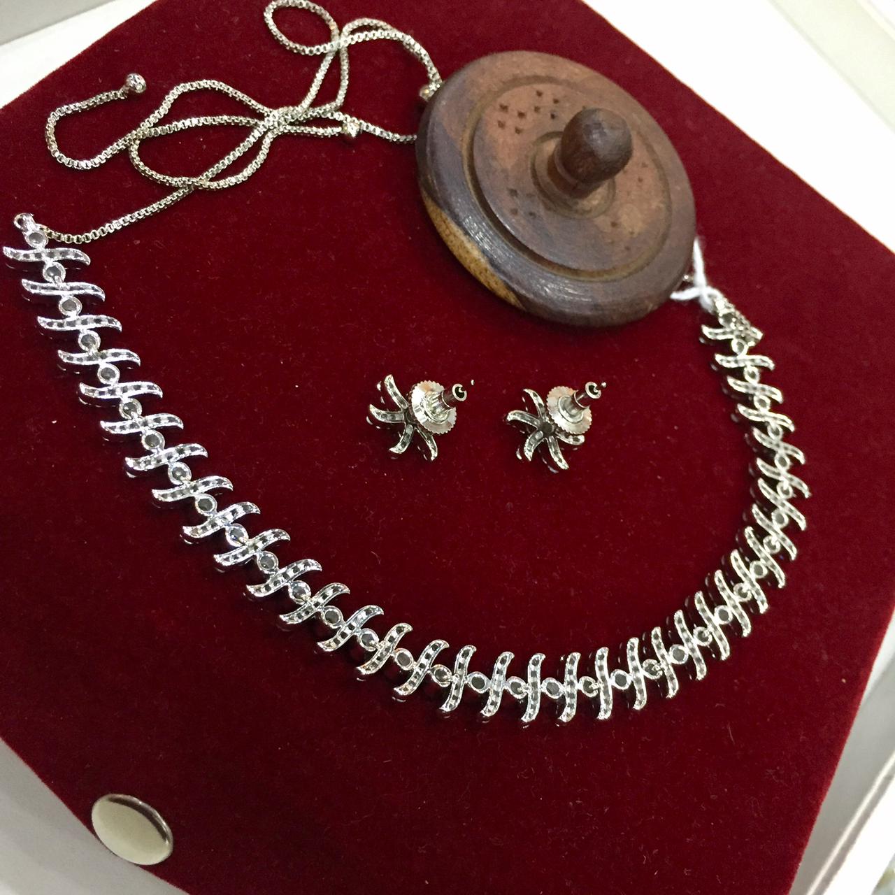 Zircon Necklace Sets 25884