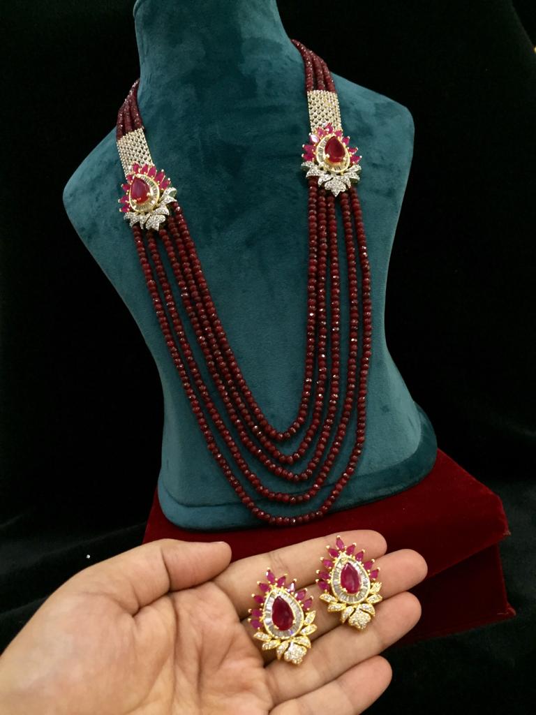 Zircon Necklace Sets 46774569