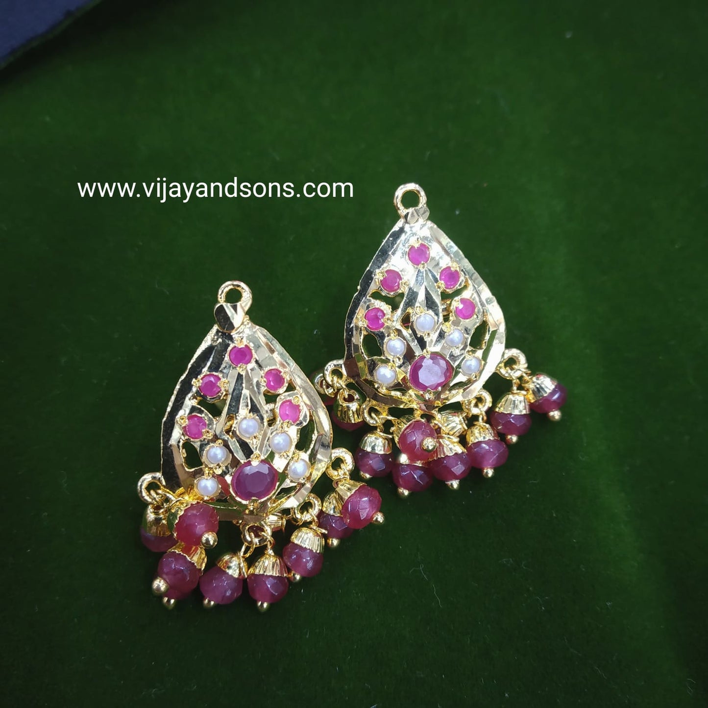 Jadau pendant set 452368