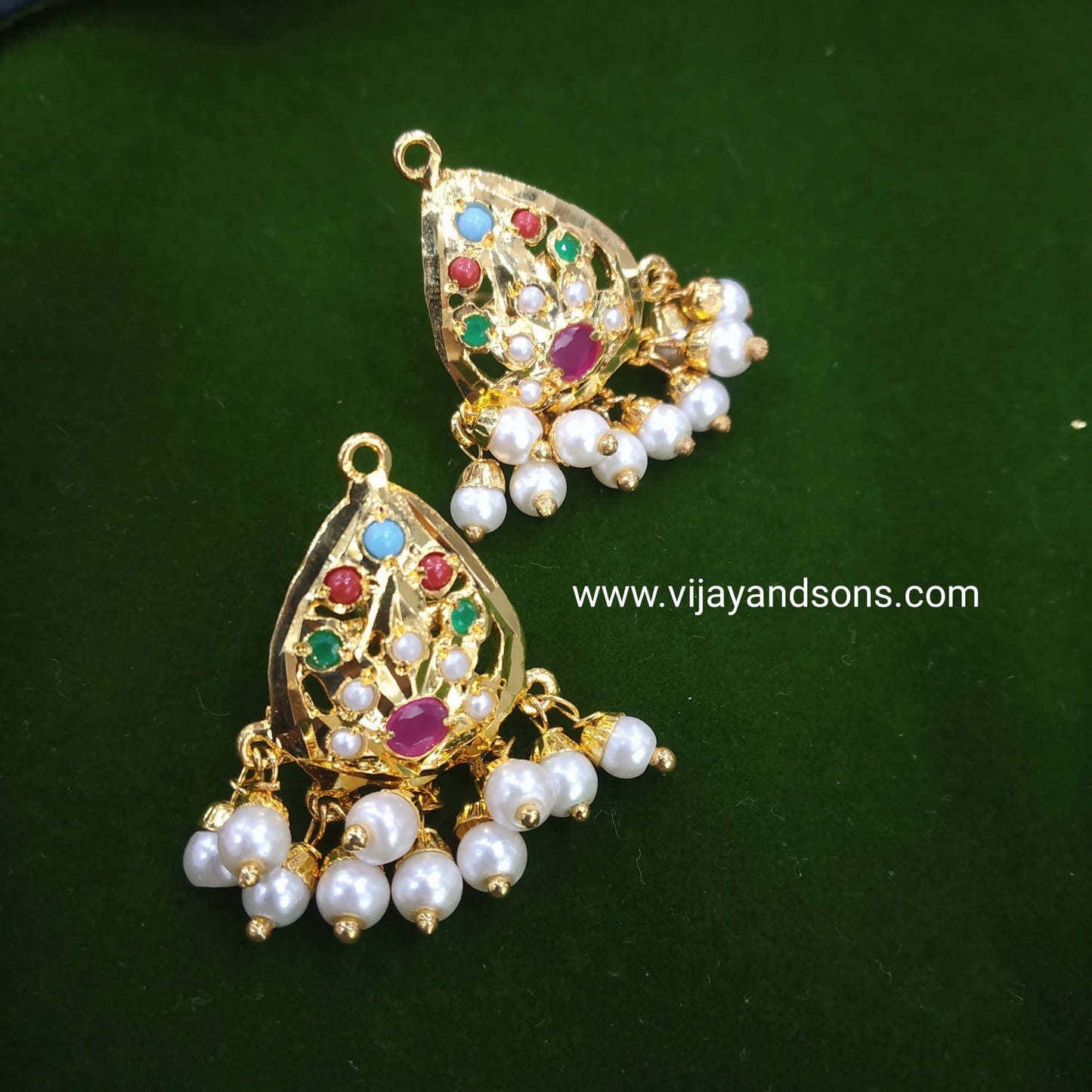 Jadau Pendant Set 394719