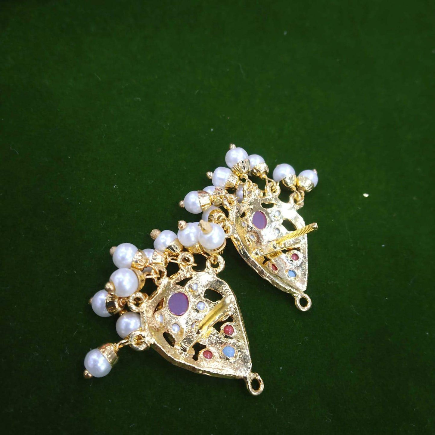 Jadau Earrings 564782 - Vijay & Sons