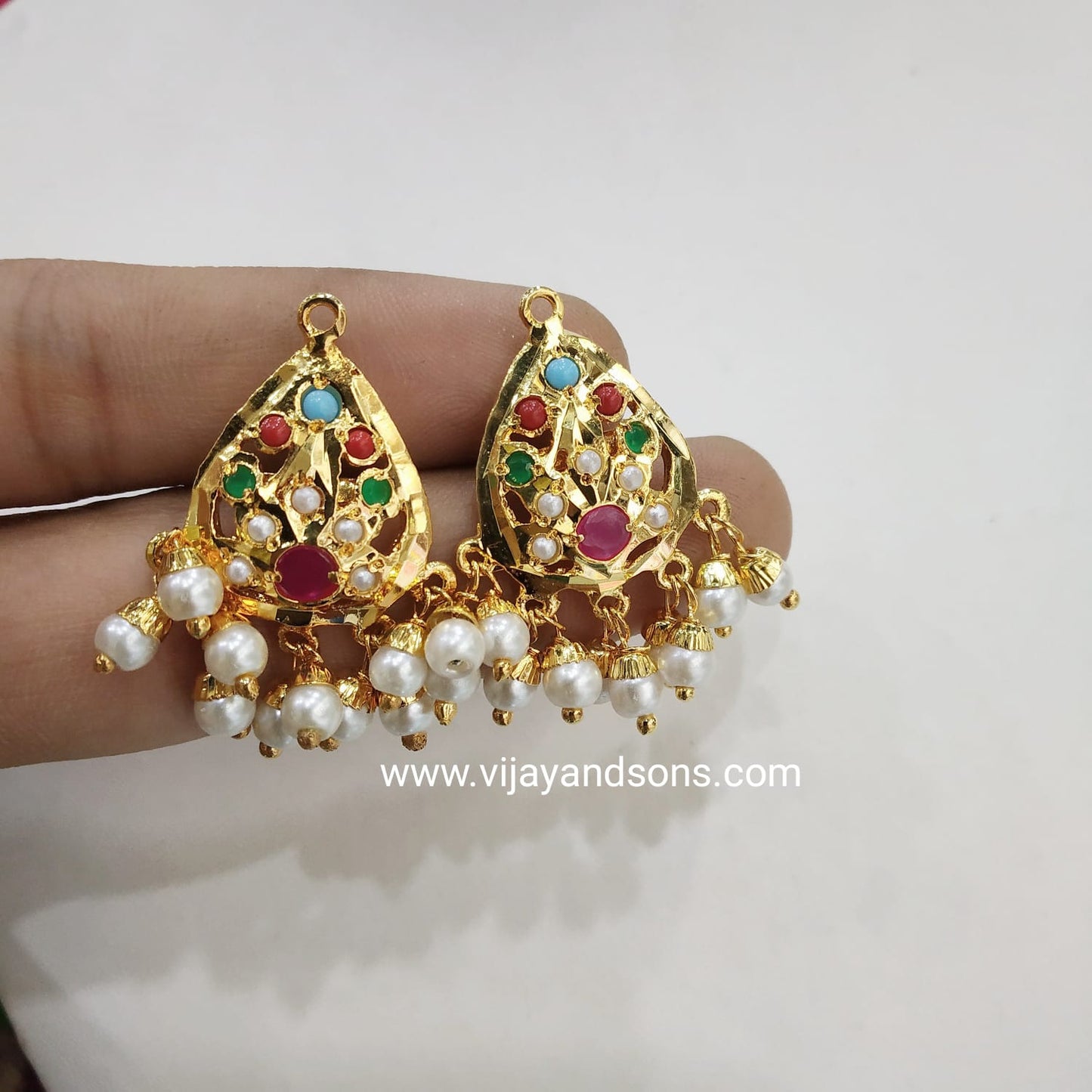 Jadau Pendant Set 394719