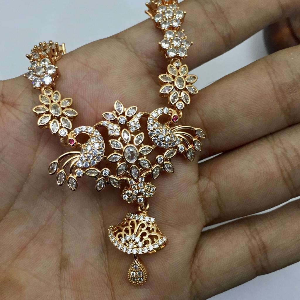 Zircon Necklace sets 68658