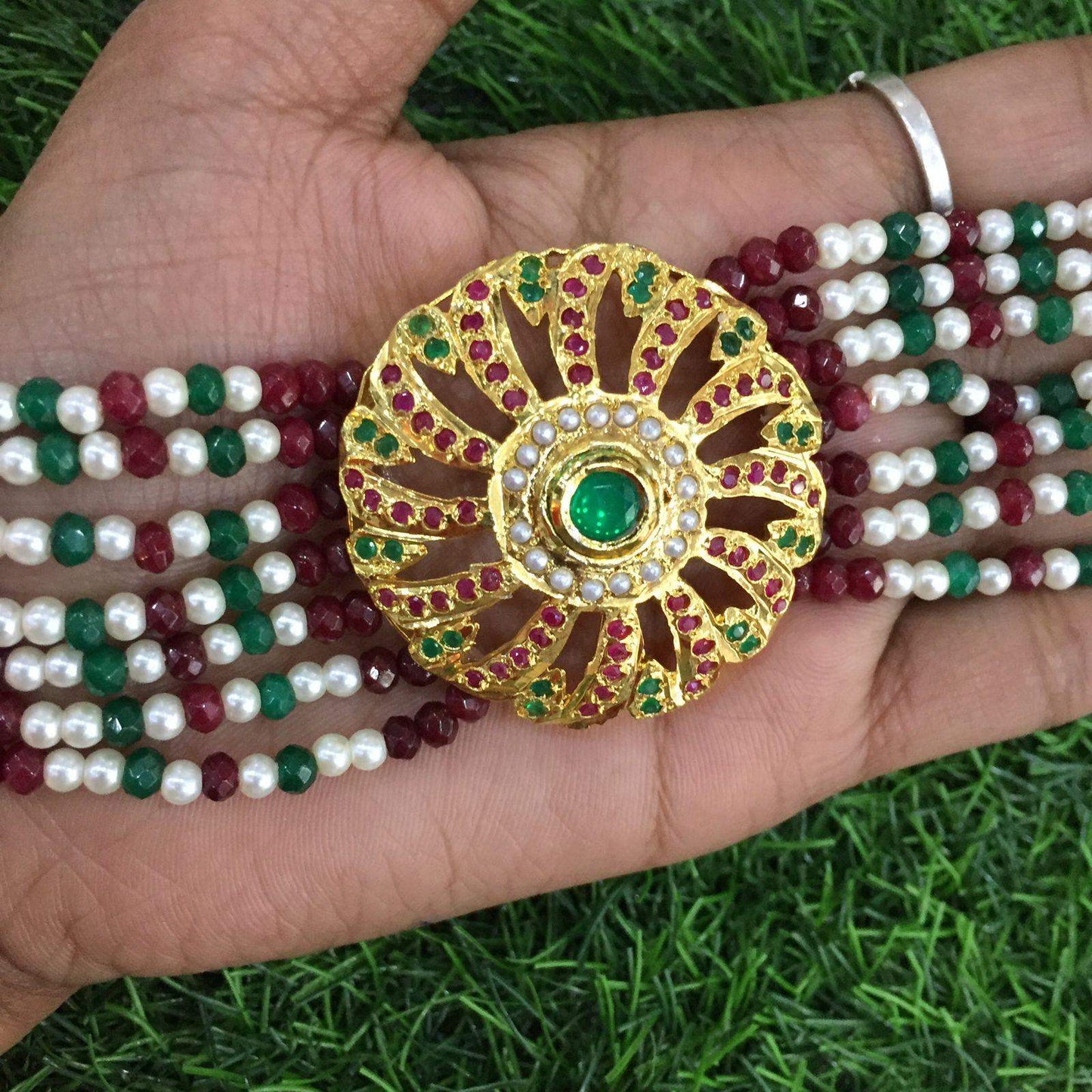 Jadau Bracelet 3947190 - Vijay & Sons