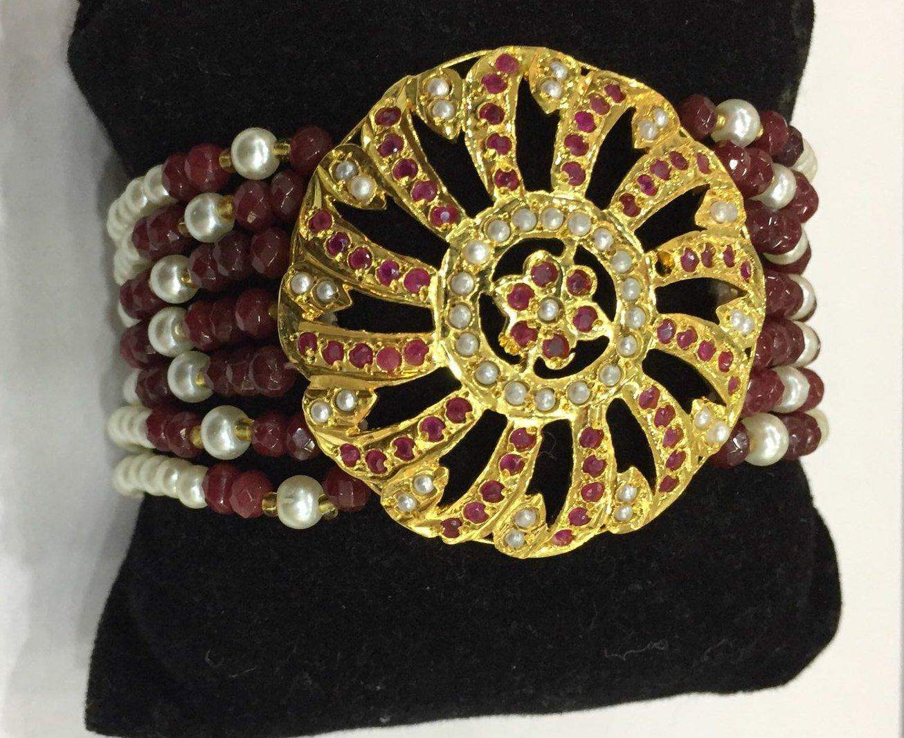 Ruby Bracelet Designs / Fashionable Bracelet For Women - Vijay & Sons