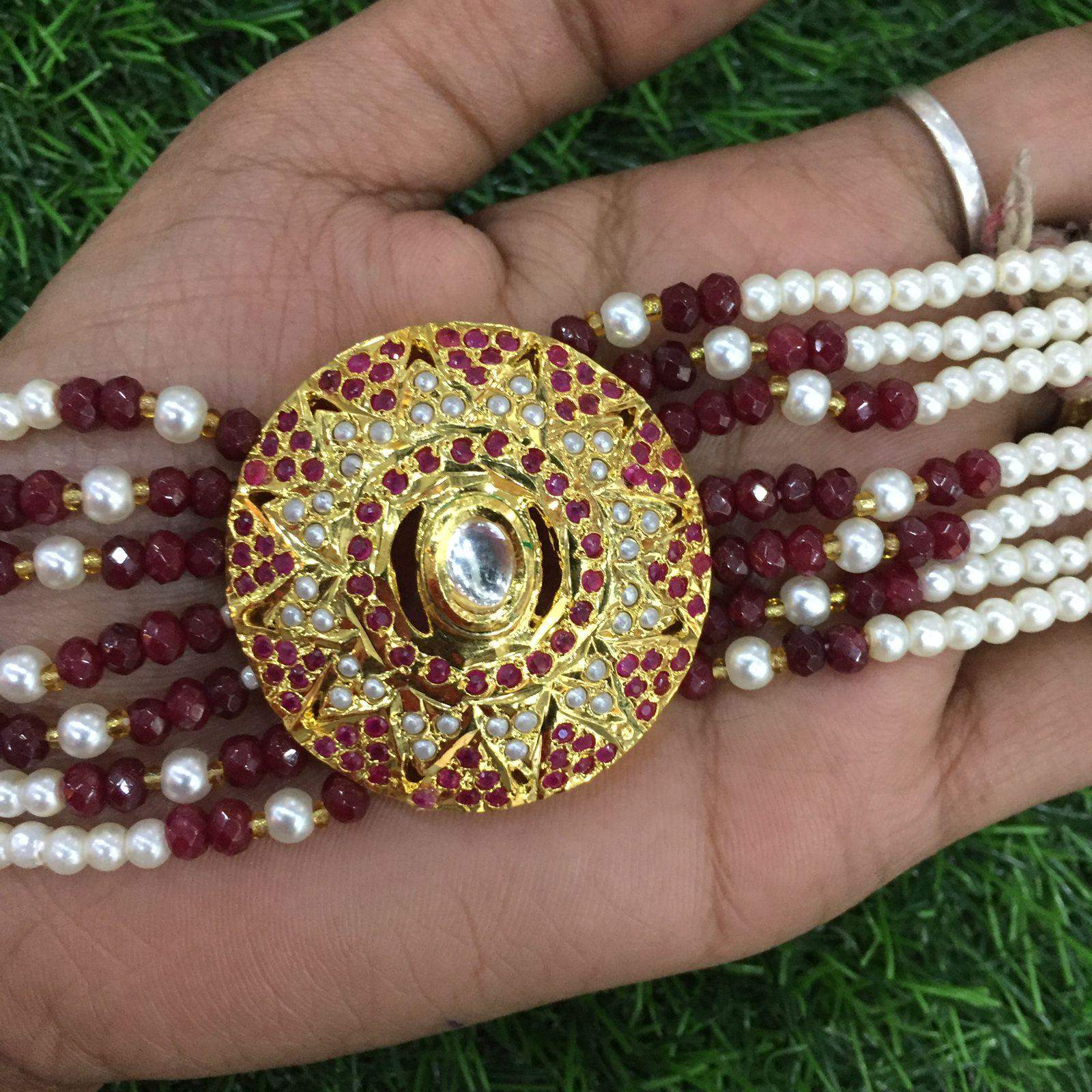 Jadau Bracelets 140244 - Vijay & Sons