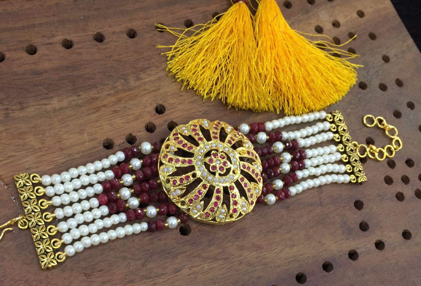 Ruby Bracelet Designs / Fashionable Bracelet For Women - Vijay & Sons