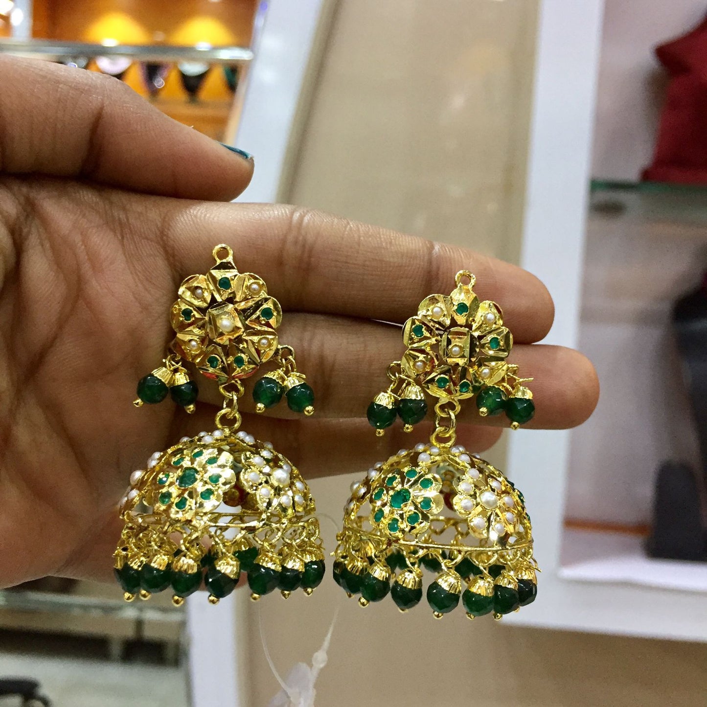 Jadau Earrings 46267
