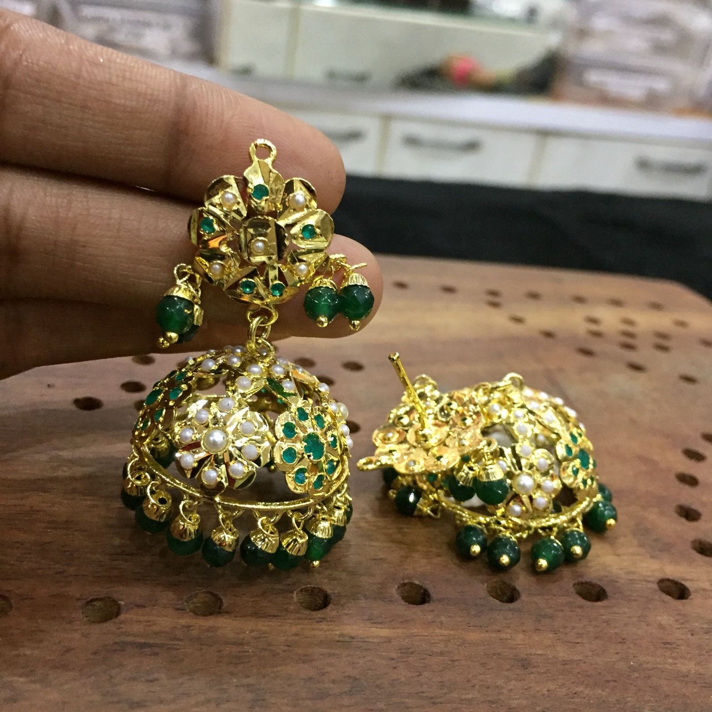 Jadau Earrings 46267