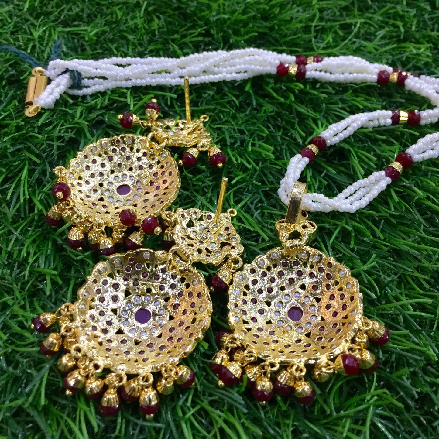 Jadau pendant Set 689667