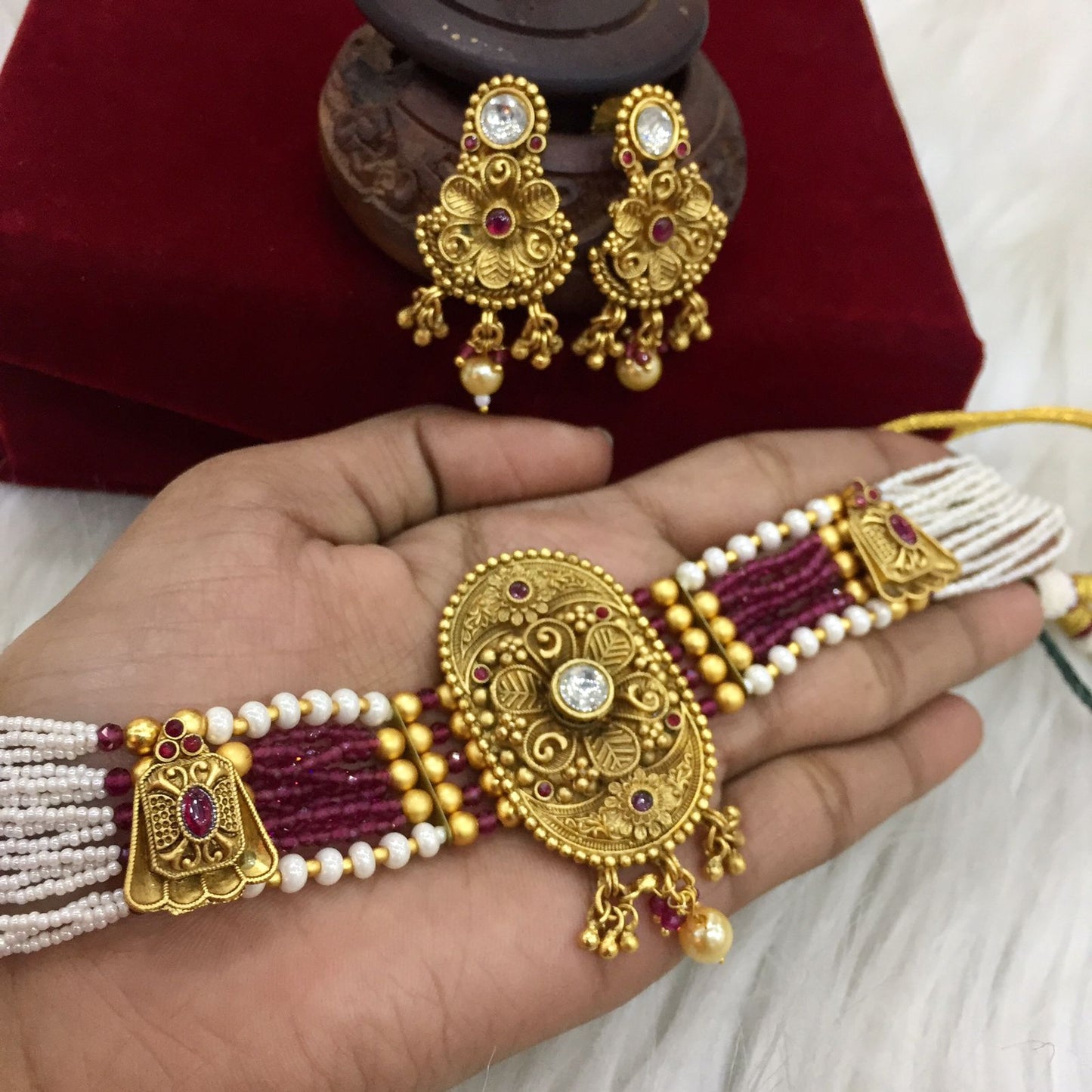 Antique Necklace set 725253