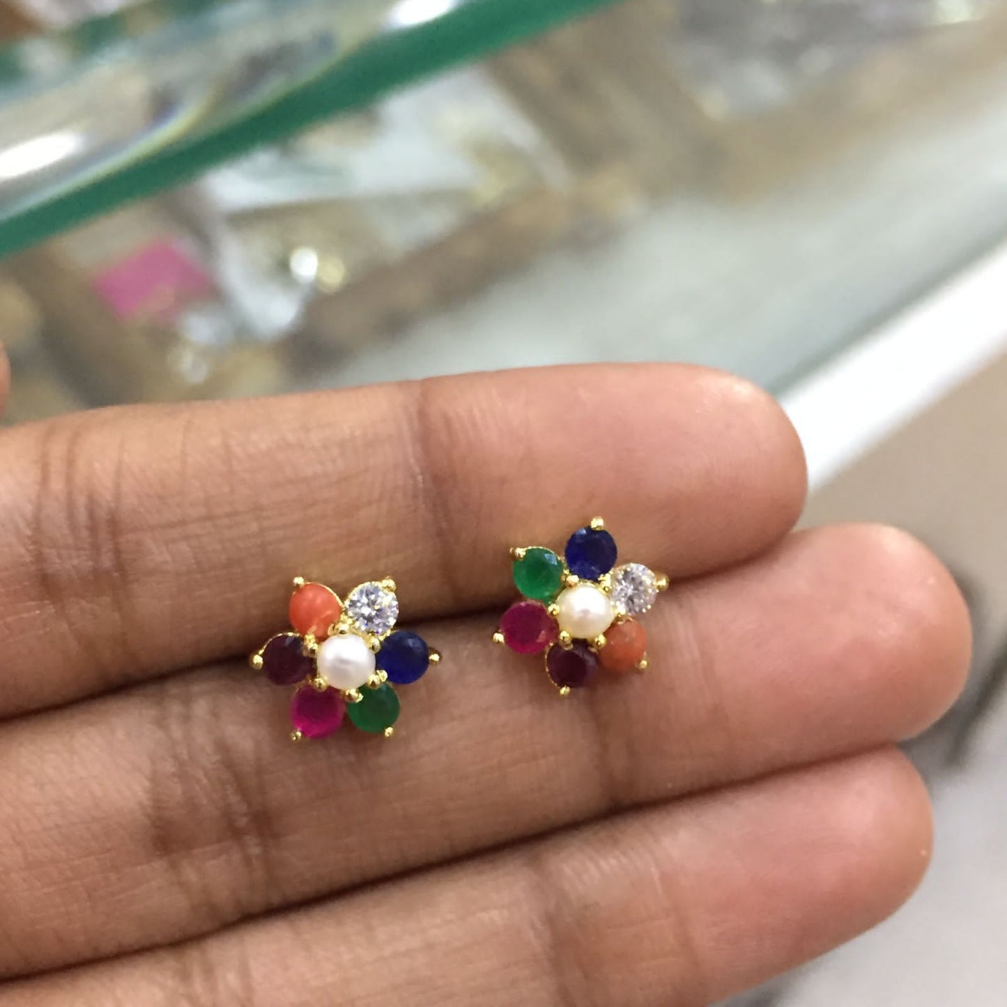 Jadau Earrings 456556