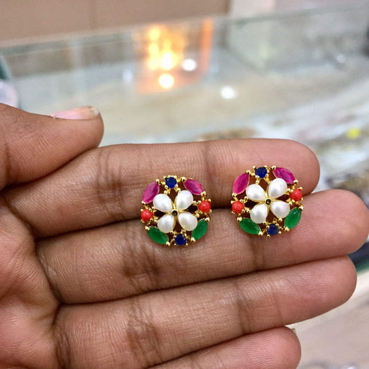 Jadau Earrings 563636 - Vijay & Sons