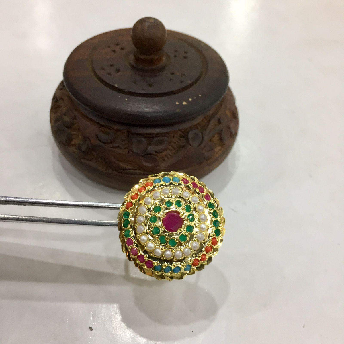 Jadau Ring 4819579 - Vijay & Sons