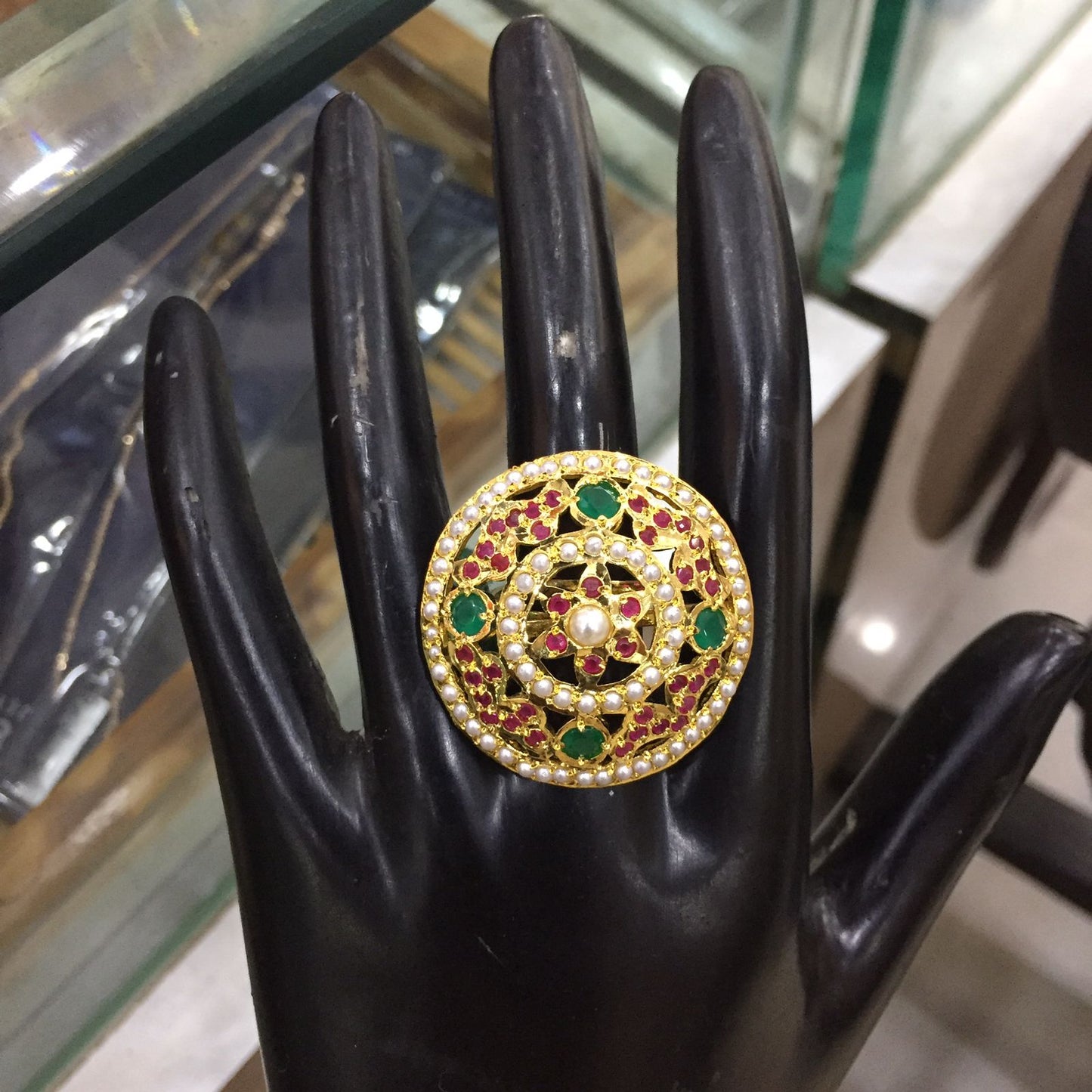 Jadau Ring adjustable size 294719