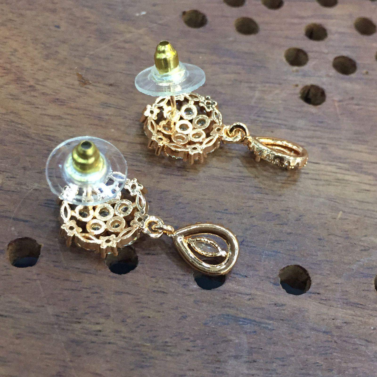 Zircon Earring 45266 - Vijay & Sons