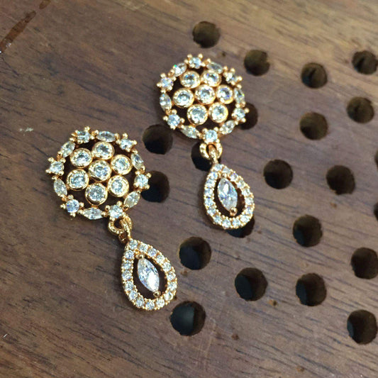 Zircon Earring 45266 - Vijay & Sons
