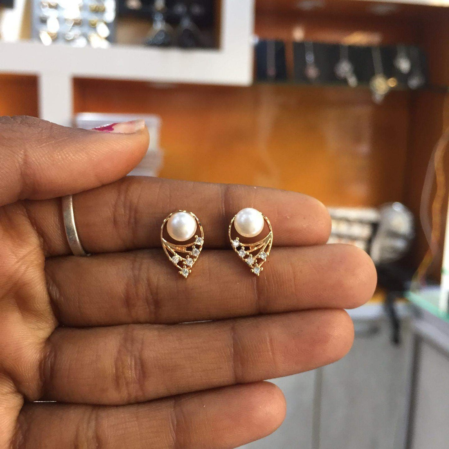 Zircon Earring 567377 - Vijay & Sons