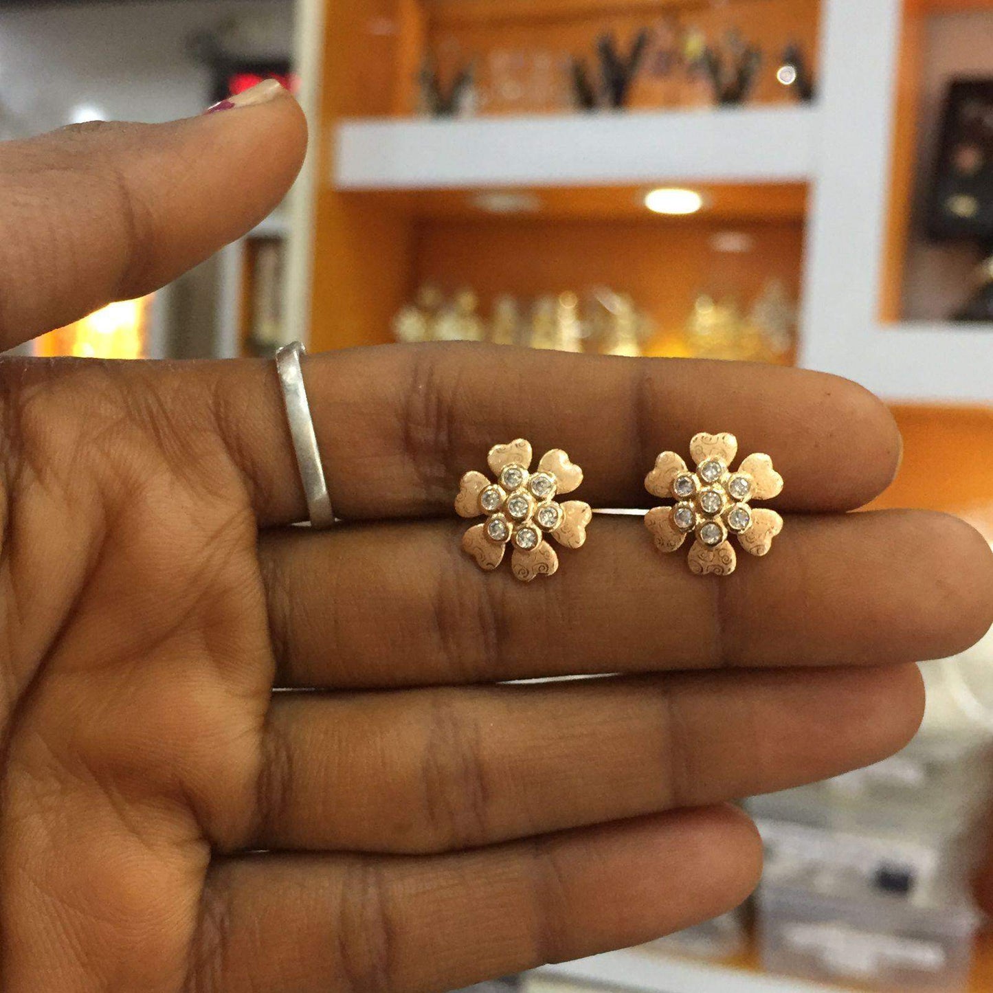 Zircon Earring 445667 - Vijay & Sons