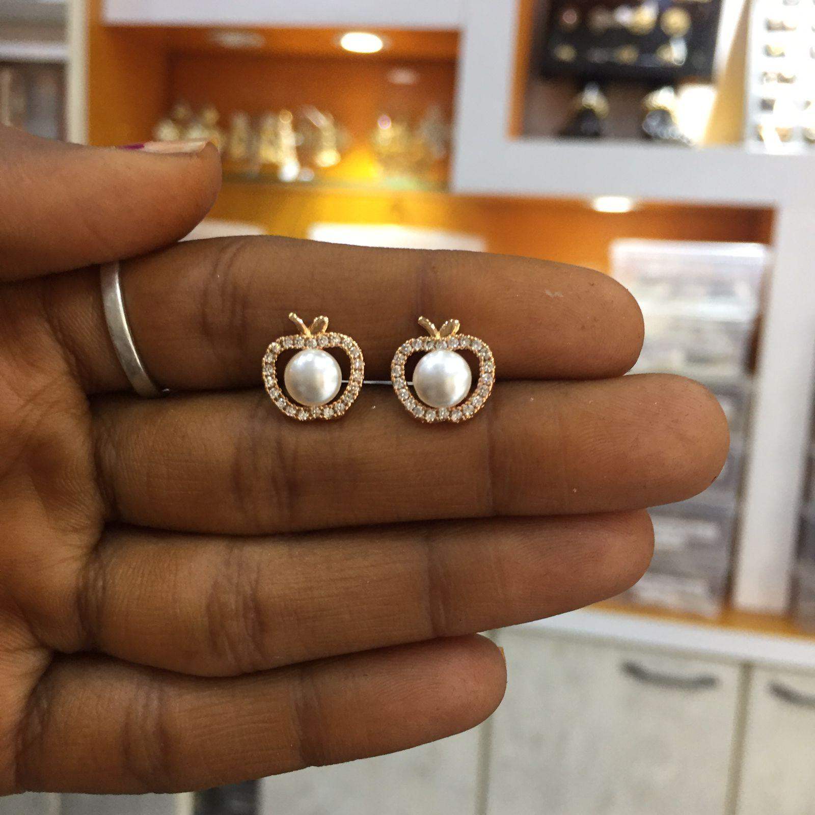 Zircon Earring 456446 - Vijay & Sons