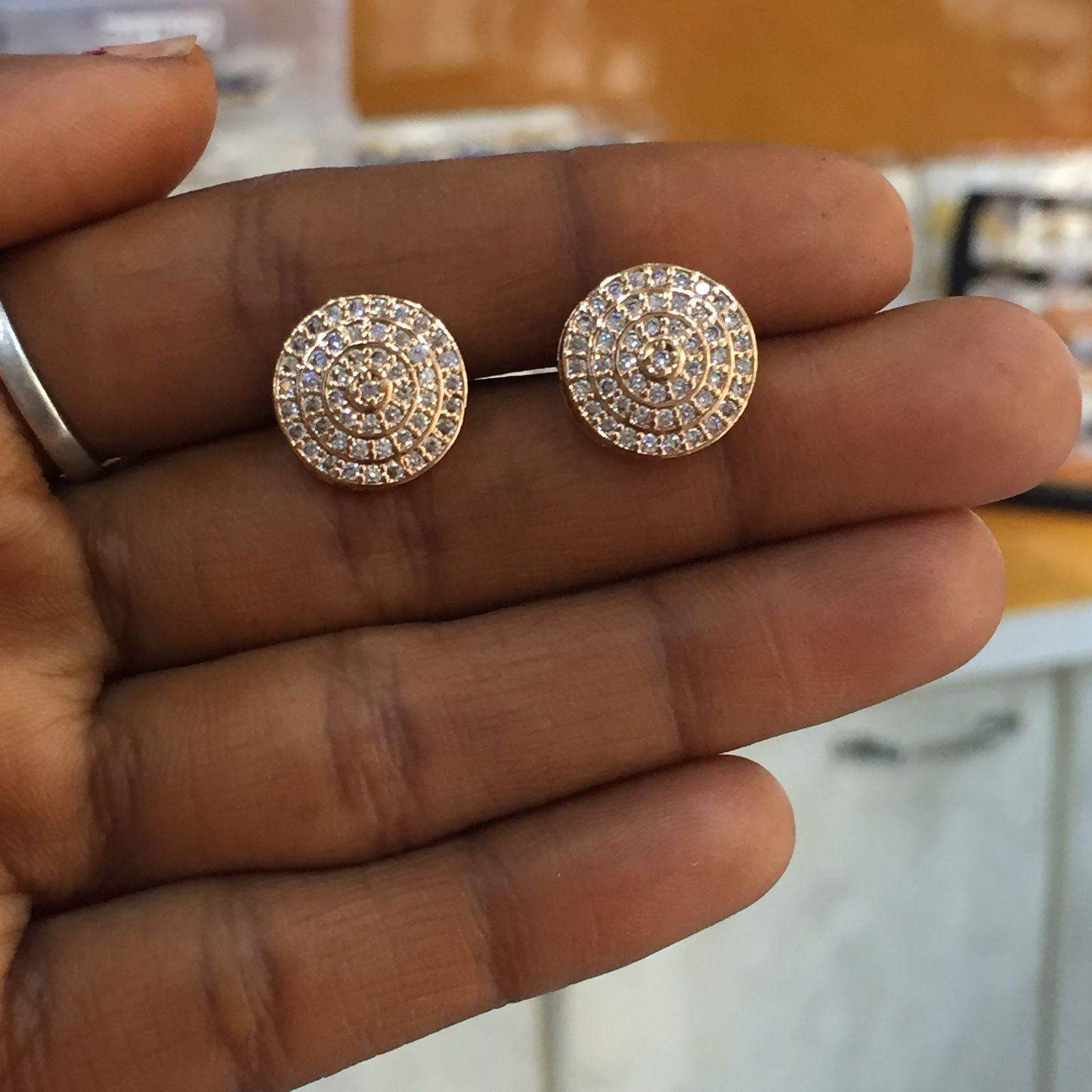 Zircon Earring 46678 - Vijay & Sons