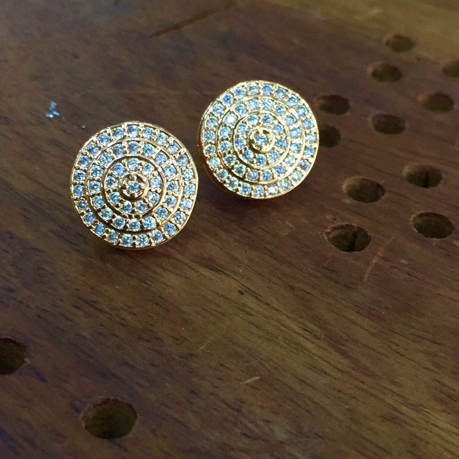 Zircon Earring 46678 - Vijay & Sons