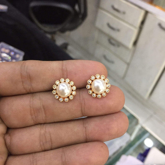 Zircon Earring 34565 - Vijay & Sons