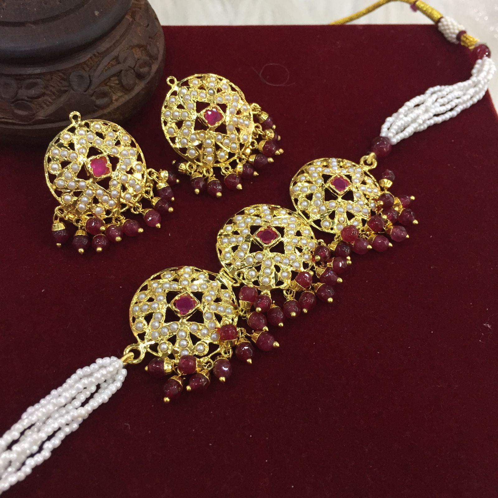 Jadau Necklace Sets 4667656 - Vijay & Sons