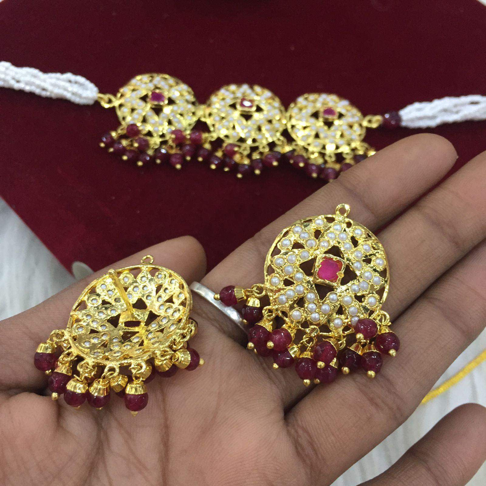 Jadau Necklace Sets 4667656 - Vijay & Sons