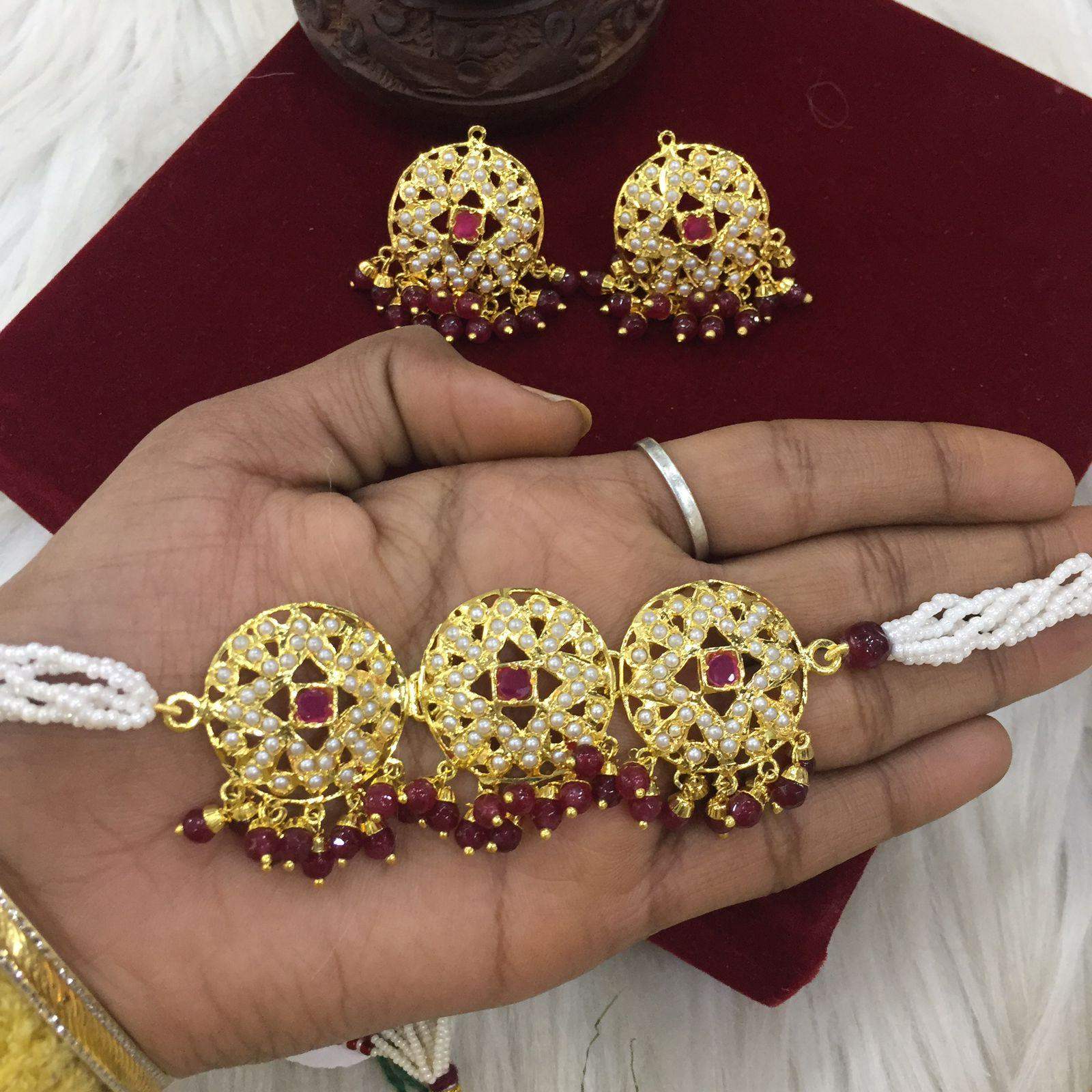 Jadau Necklace Sets 4667656 - Vijay & Sons