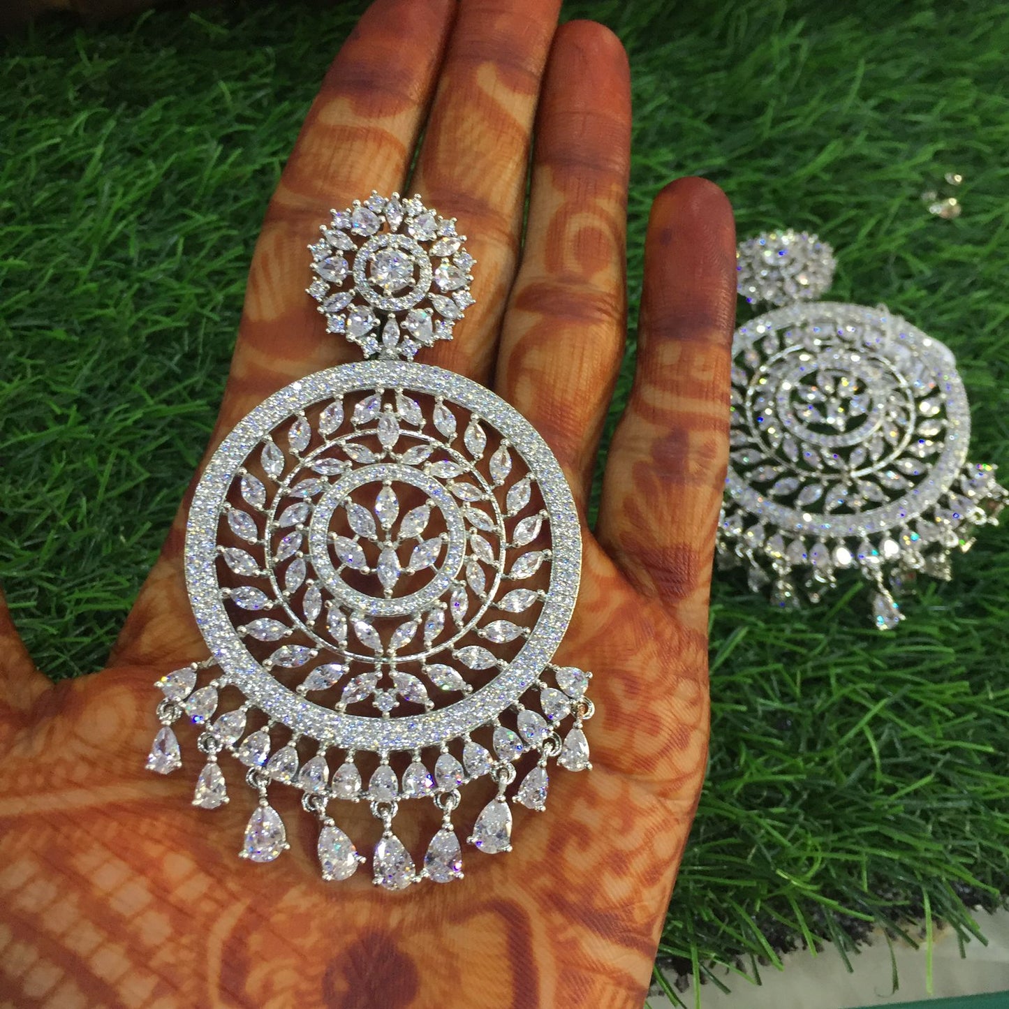 American diamond earrings 563645