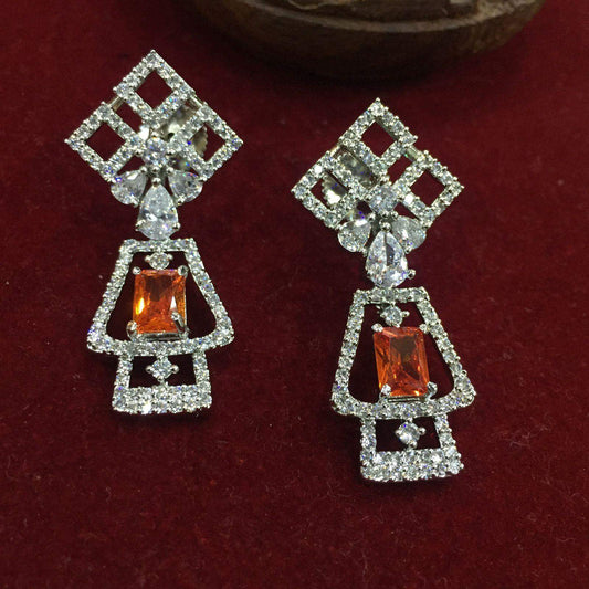American Diamond Earrings 4543 - Vijay & Sons