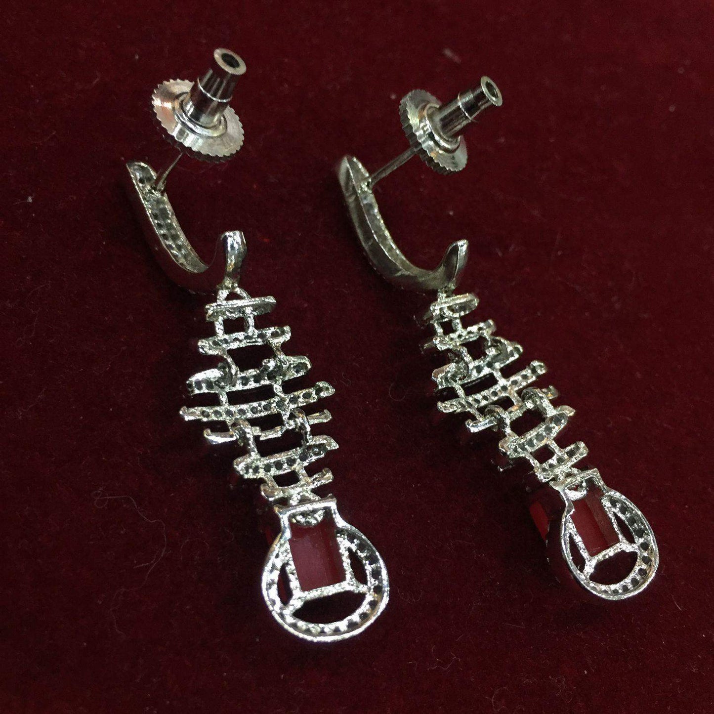 American Diamond Earrings 4544 - Vijay & Sons