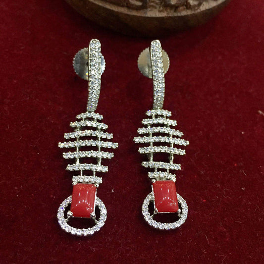 American Diamond Earrings 4544 - Vijay & Sons