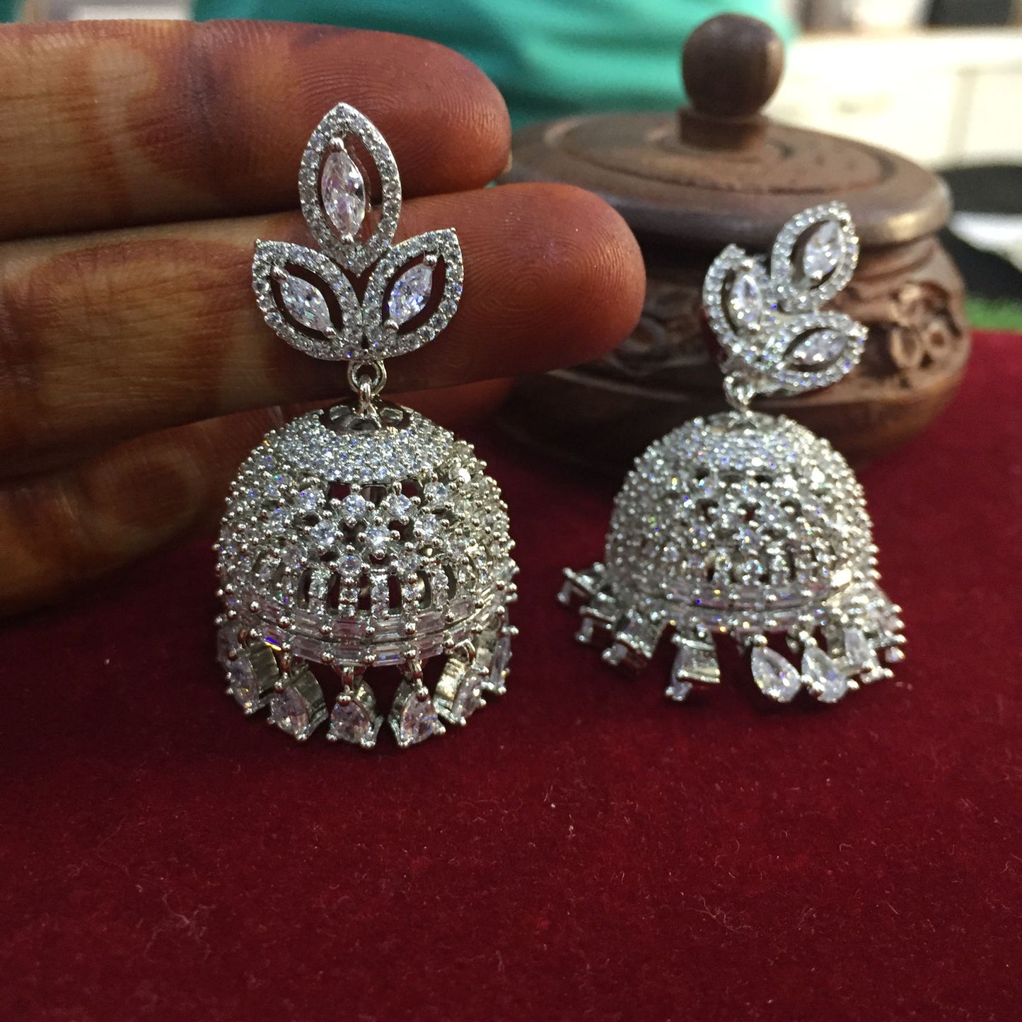 American Diamond Earrings 34637