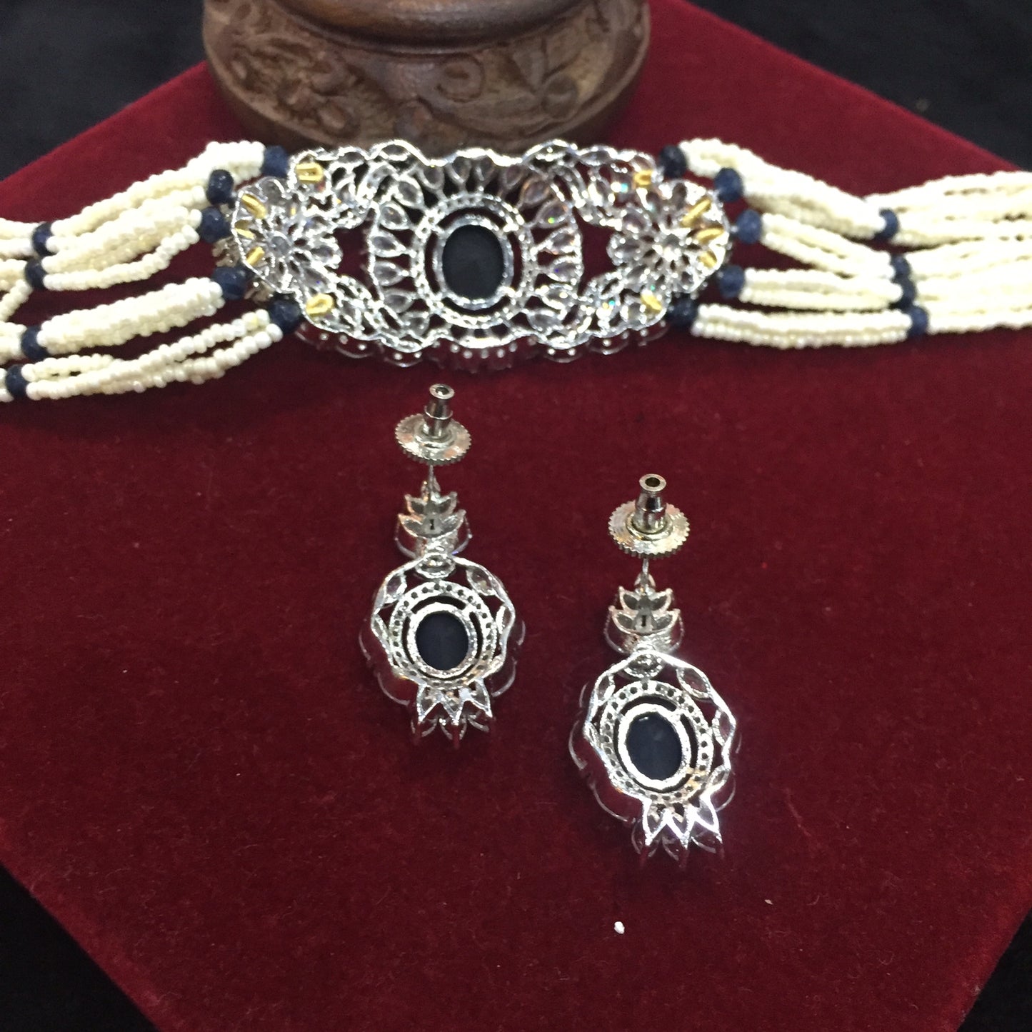 American Diamond Necklace set 567876