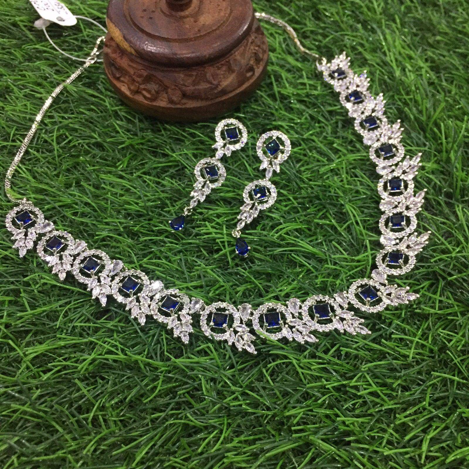 Diamond necklace 334576 - Vijay & Sons