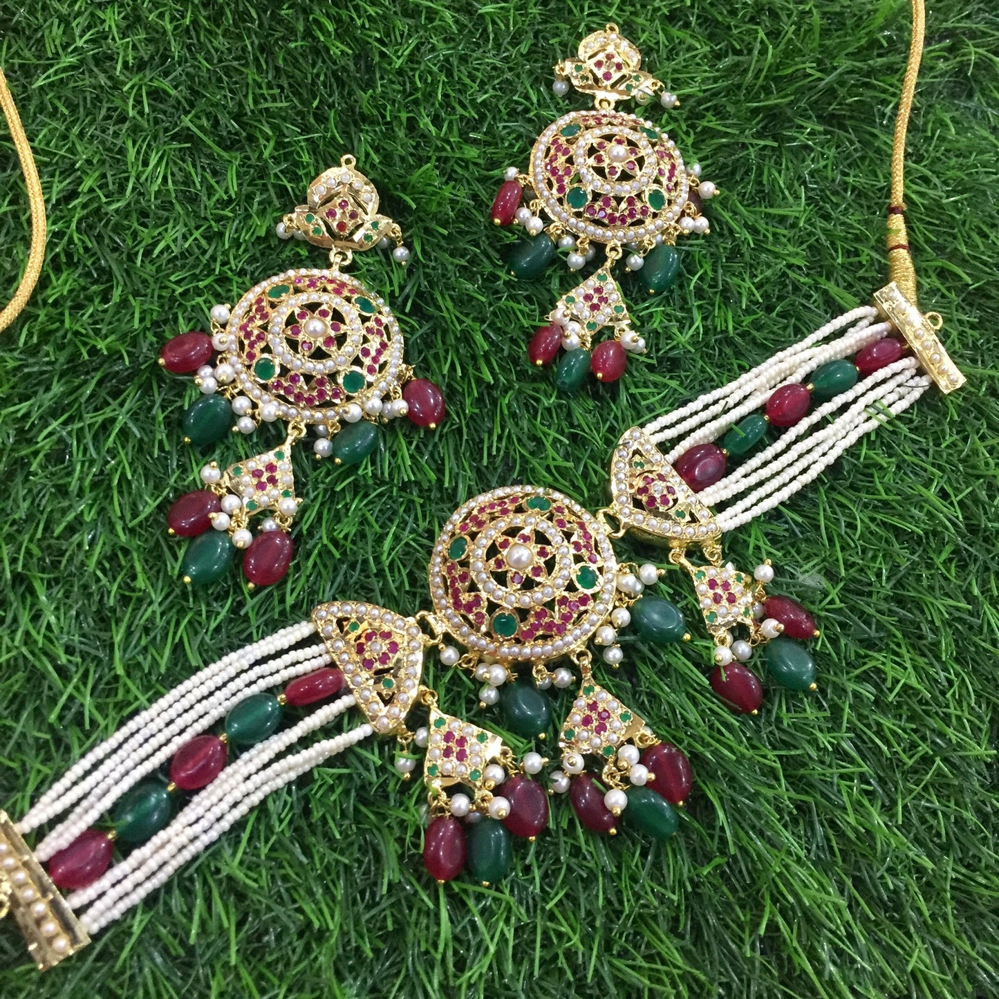 Jadau Necklace sets 4445543