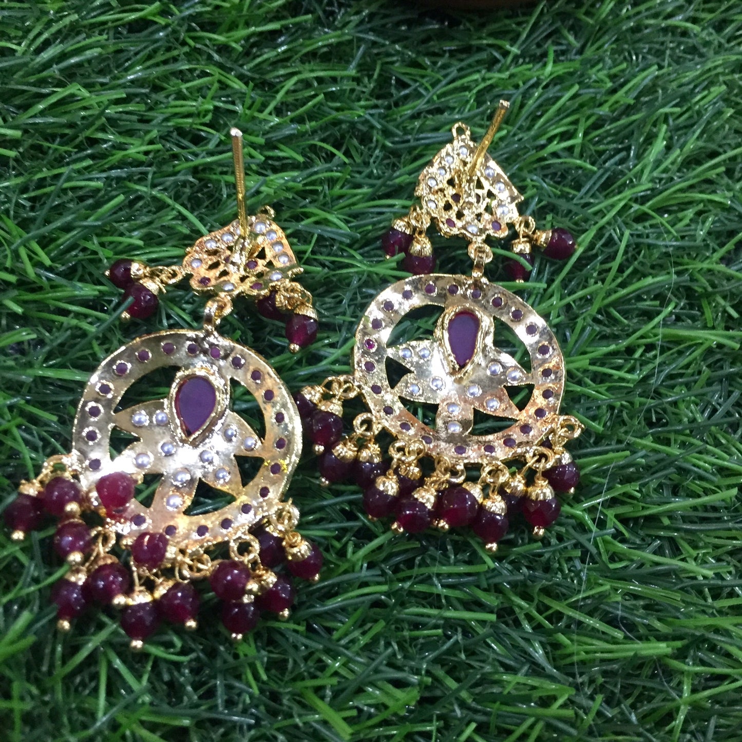 Jadau Earrings 45654