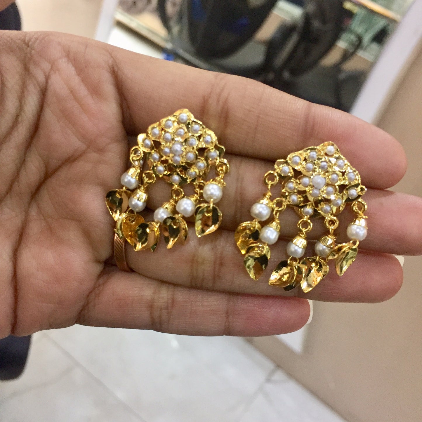 Jadau Earrings 4565467