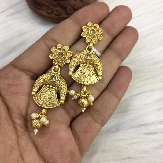 Antique earrings 357808 - Vijay & Sons
