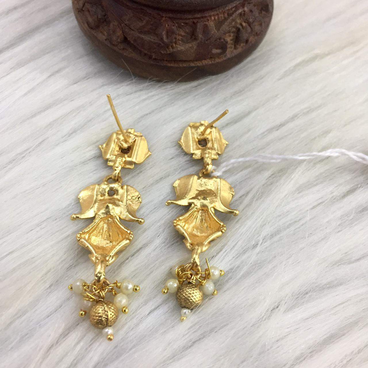 Antique Earrings 357805 - Vijay & Sons