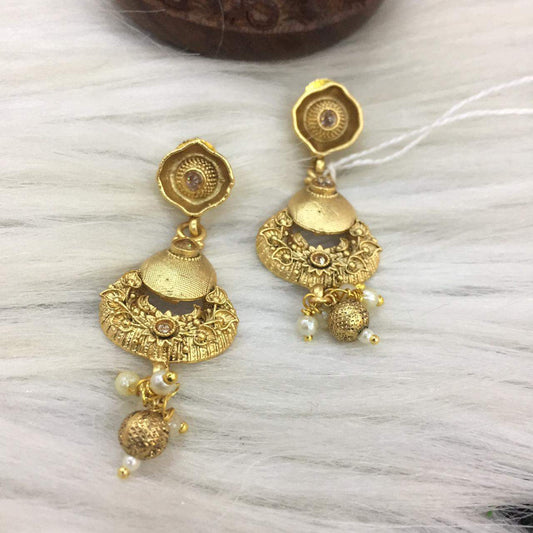 Antique Earrings 357802 - Vijay & Sons