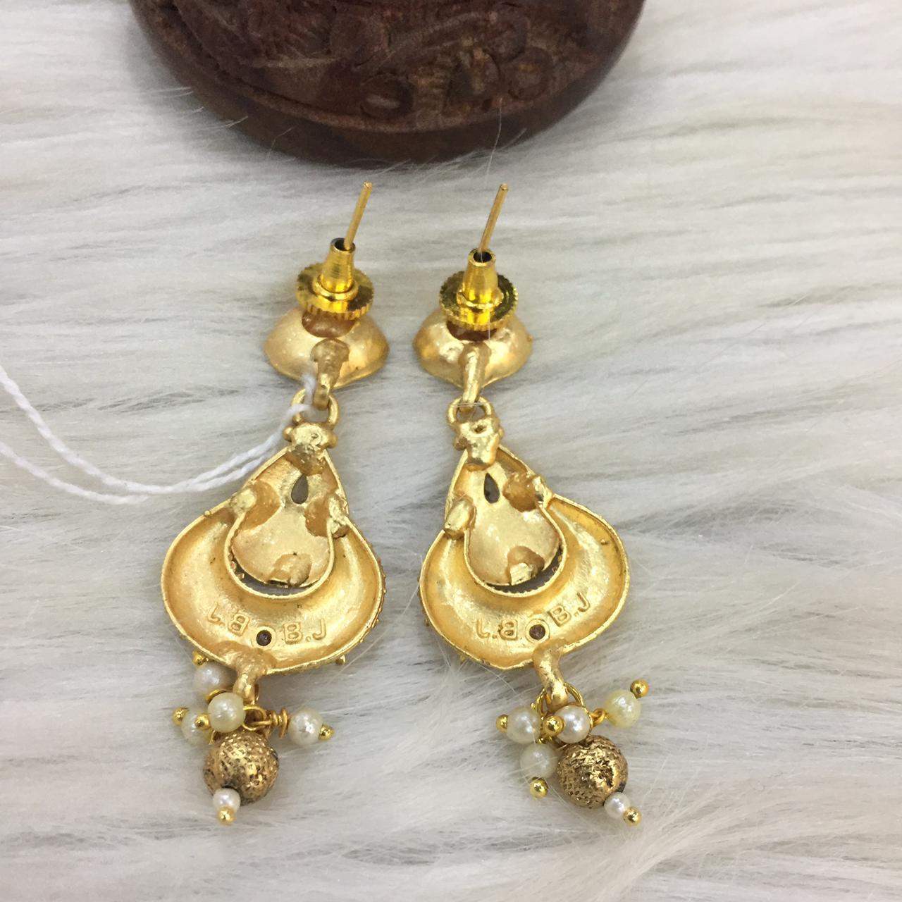 Antique Earrings 357802 - Vijay & Sons