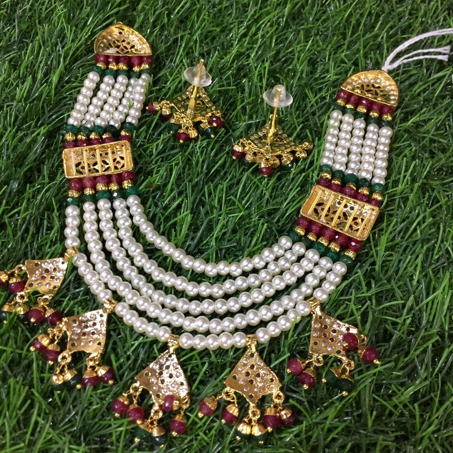 Jadau necklace set 3334